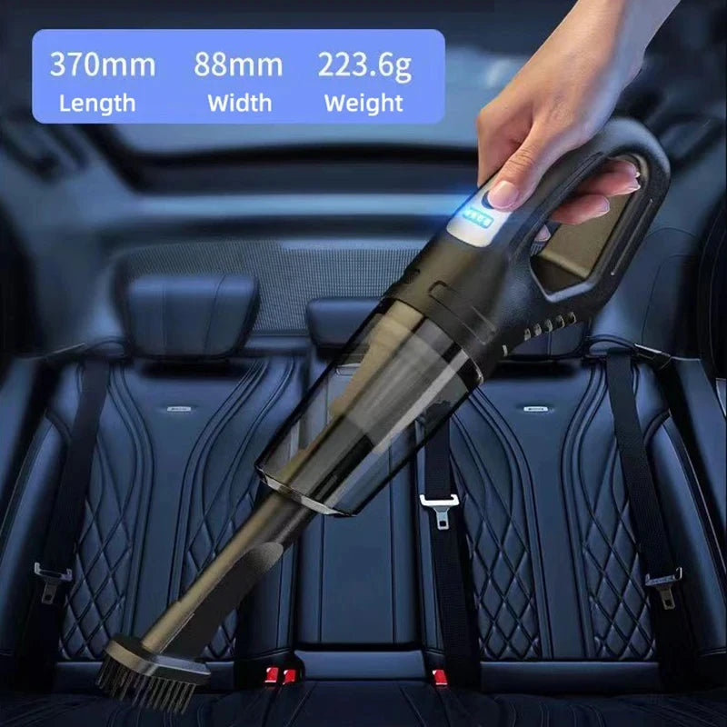 Auto multifunctionele stofzuiger Handheld krachtige zuigkracht Oplaadbare auto en thuis Kleine draadloze stofzuiger voor tweeërl
