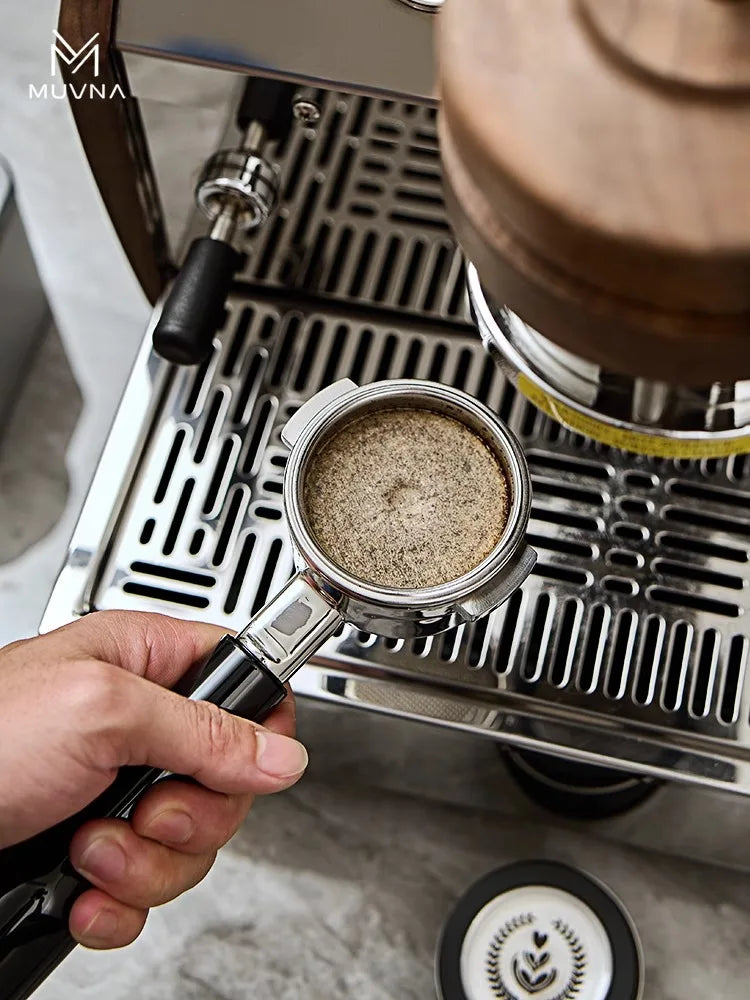 MUVNA Disposable Coffee Filter Paper 100 Pieces Espresso Coffee Machine Handle Filter Paper With 51MM 53MM 58MM White