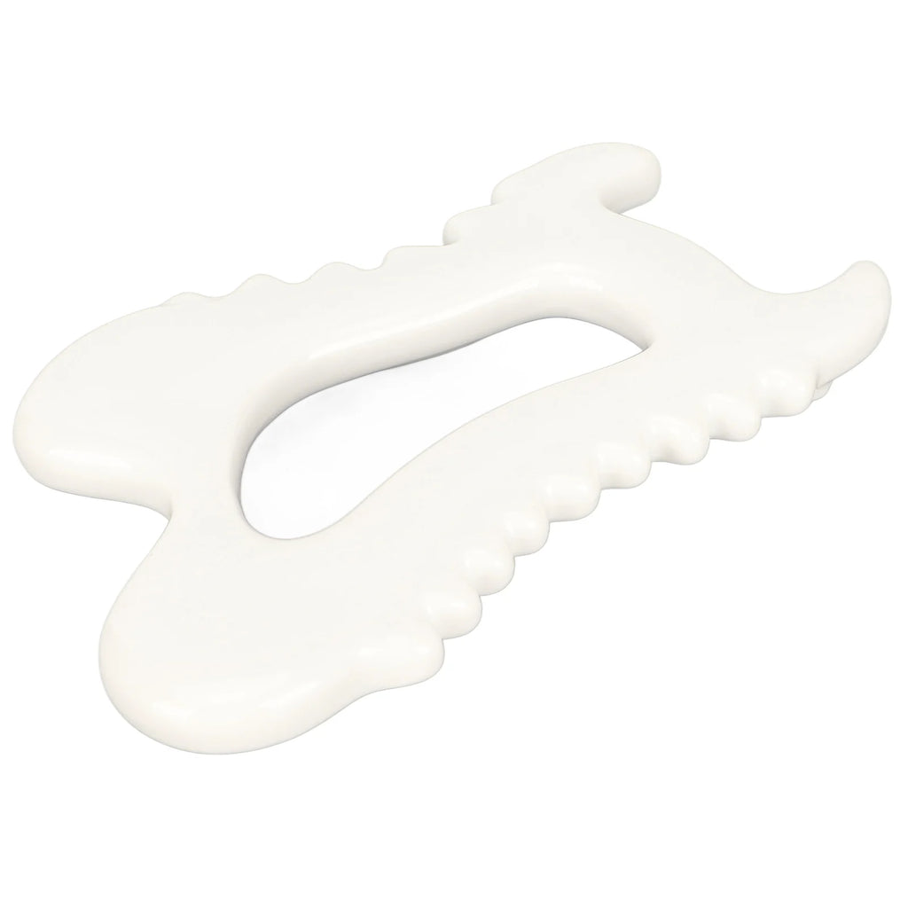 Gua Sha Tool Ceramic Antistatic Easy To Use Good Thermal Conductivity Gua Sha Massage Scraping Tool for Leg Body