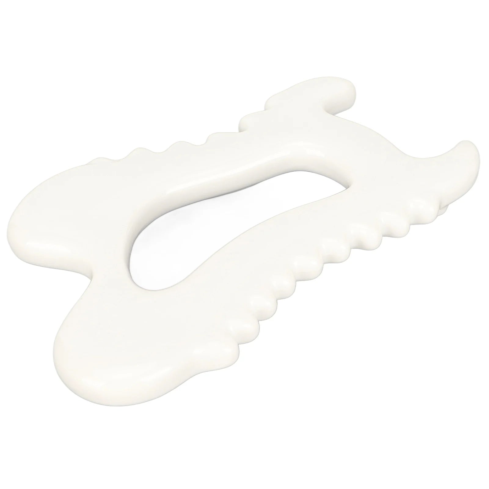 Gua Sha Tool Ceramic Antistatic Easy To Use Good Thermal Conductivity Gua Sha Massage Scraping Tool for Leg Body