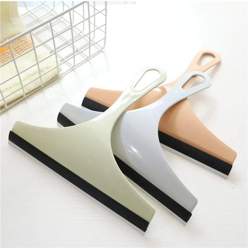 Glass Cleaning Tools Bathroom Mirror Squeegee Car Glass Scraper Cleaning Squeegee Wiper Windshield Silicone  Auto Washing Tool