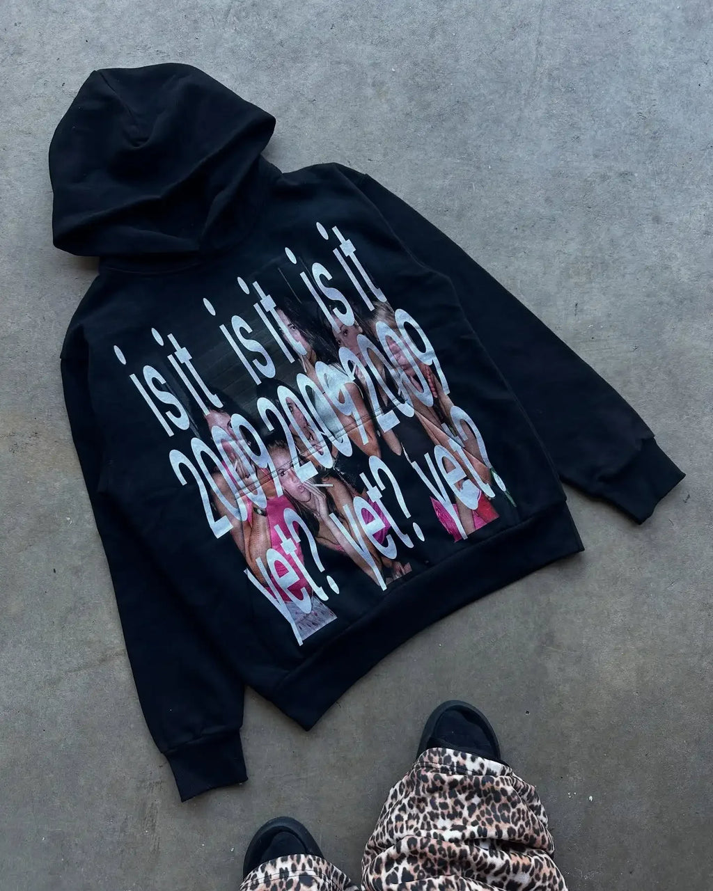 Vintage Style Hoodie Embroidery Print Hoodies Women Grunge Sweatshirt Tops Streetwear Harajuku Gothic Y2k Women Clothing