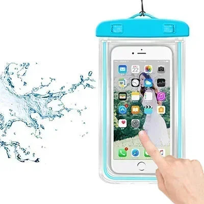 2PC Waterproof Phone Pouch Drift Diving Swimming Bag Underwater Dry Bag Case Cover For Phone Water Sports Beach Pool Skiing