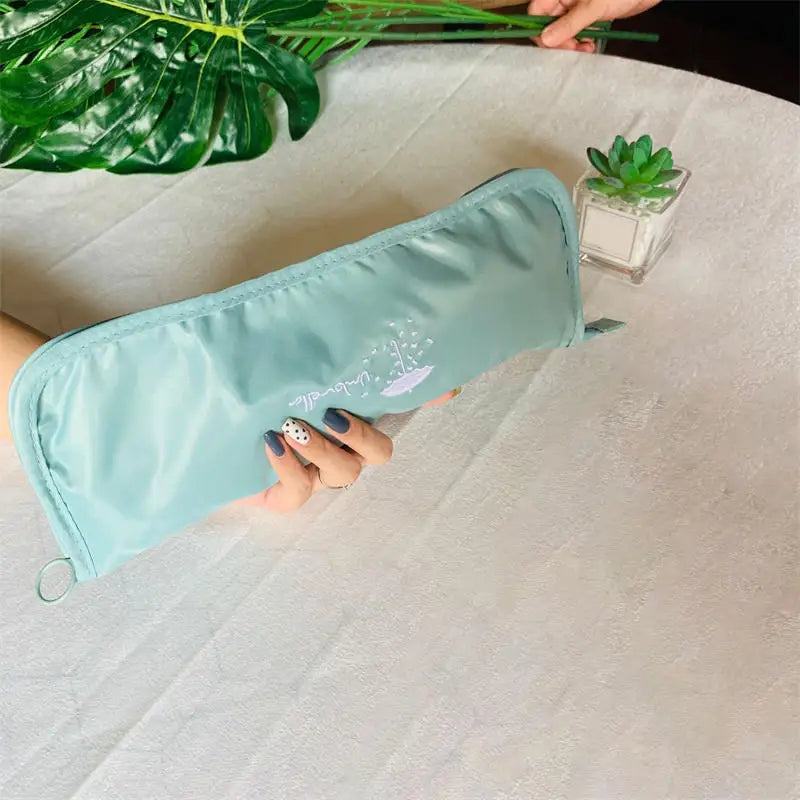 Waterproof Wet Umbrella Bag Foldable Absorbent Pouch for Travel Car Home Camping Rainy Day Dry Storage Organizer
