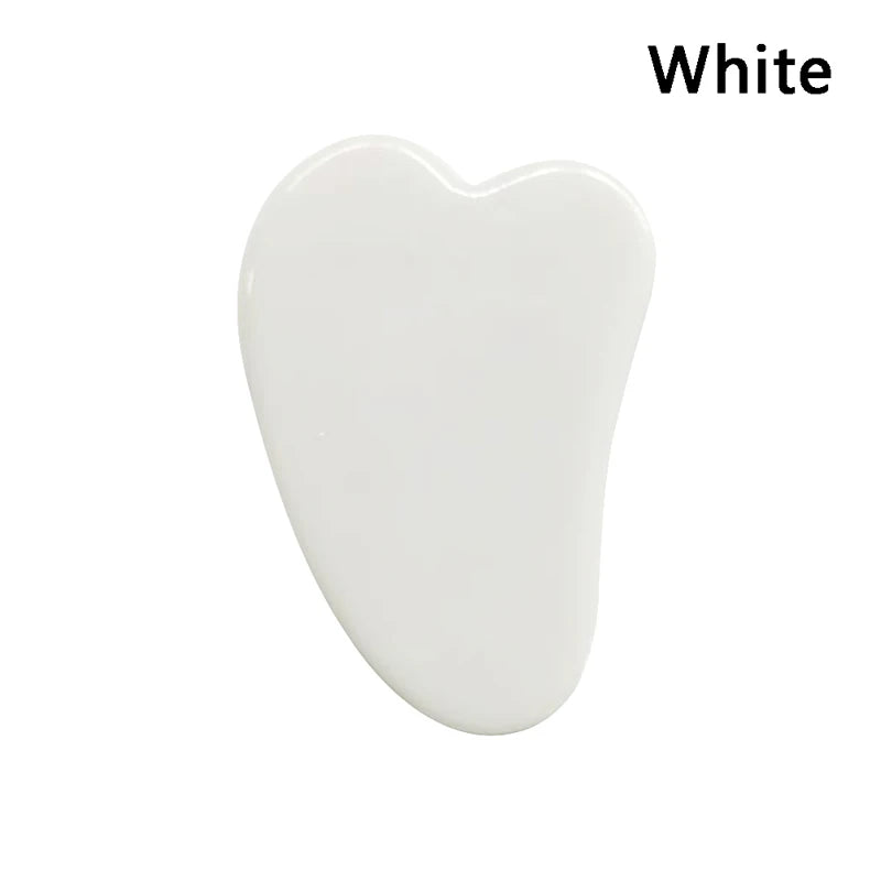 Natural Jade Gua Sha Scraper Board For Face Neck Skin Lifting Wrinkle Remover Beauty Care Massage Rose Quartz Jade Guasha Stone