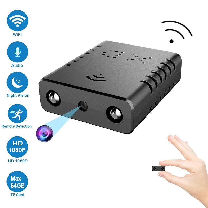 HD Mini WiFi Security Camera Indoor IP Cam Baby Monitor Night Vision Video Recorder Home Surveillance