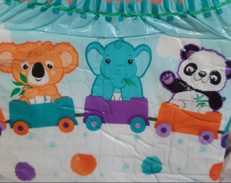 Adult Baby Diaper ABDL Diapers Brief High Absorption DDLG Cute Cartoon Pattern Cotton Soft Thick Disposable Diaper For Men Women