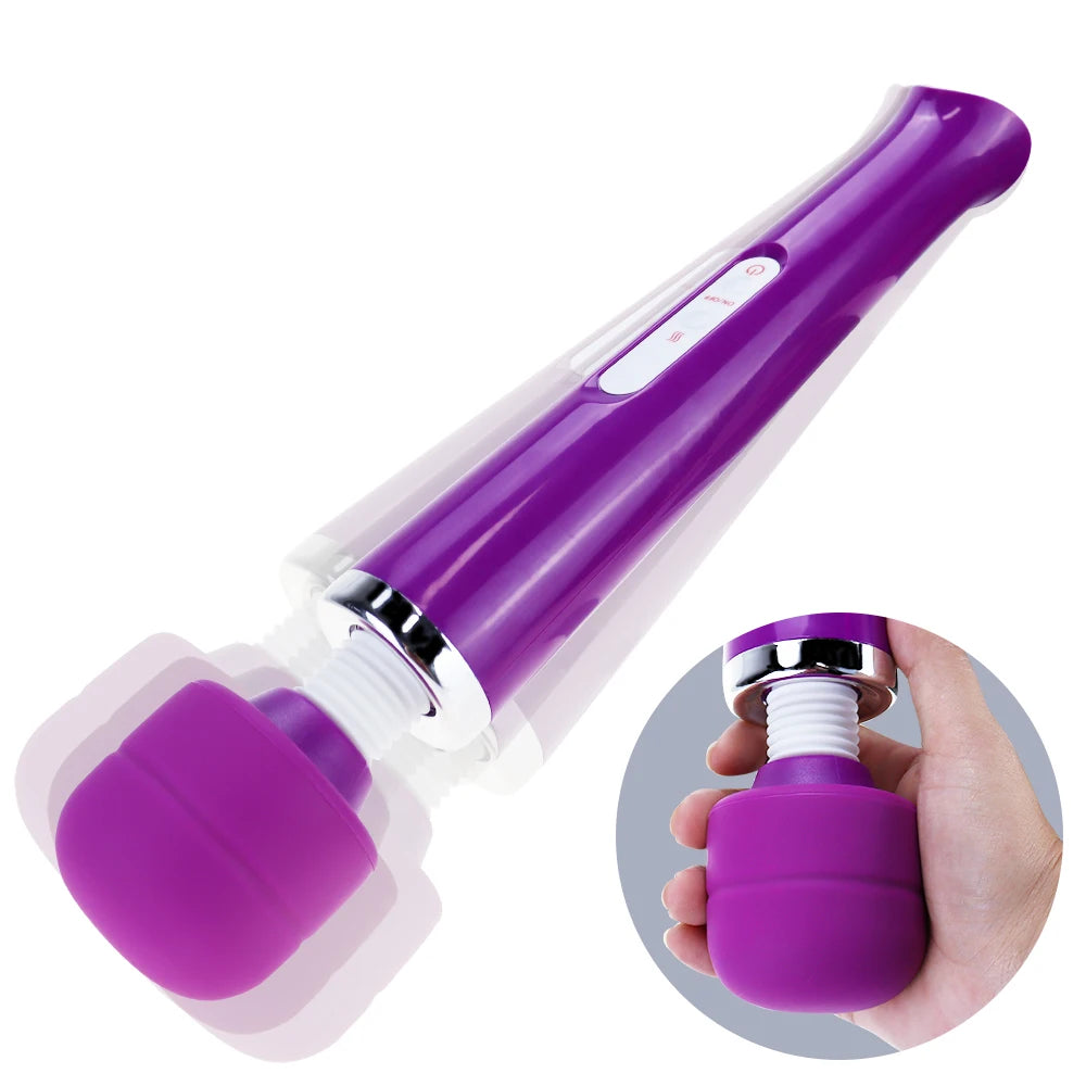 Electric Massager Powerful 10 Speed Body Relaxation Deep Tissue Muscle Relief Back Leg Neck Multifunctional Massage Equipment