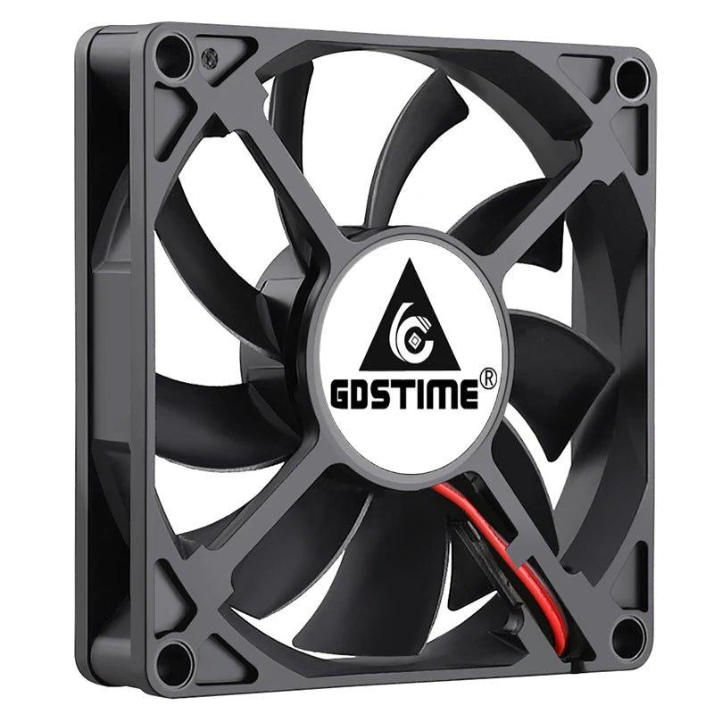 Gdstime 40mm 50mm DC 5V USB 60mm 70mm TV Box Cooling Fan 120mm 140mm Brushless AV Receiver Cooler w 2 in 1 USB Controller Cable