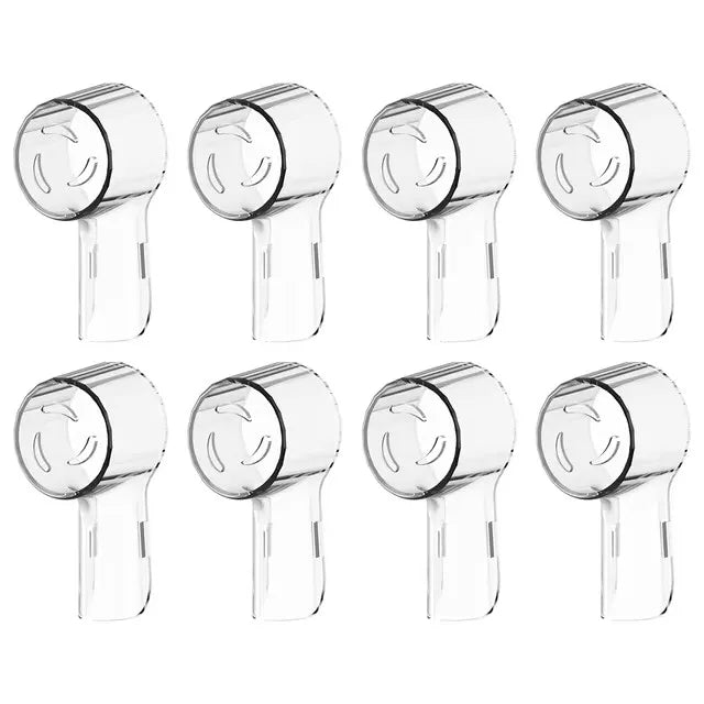 Toothbrush Head Dustproof Covers Caps For Oral B Replacement Brush Heads and iO Series Electric Toothbrush Head Protector 4/8PCS