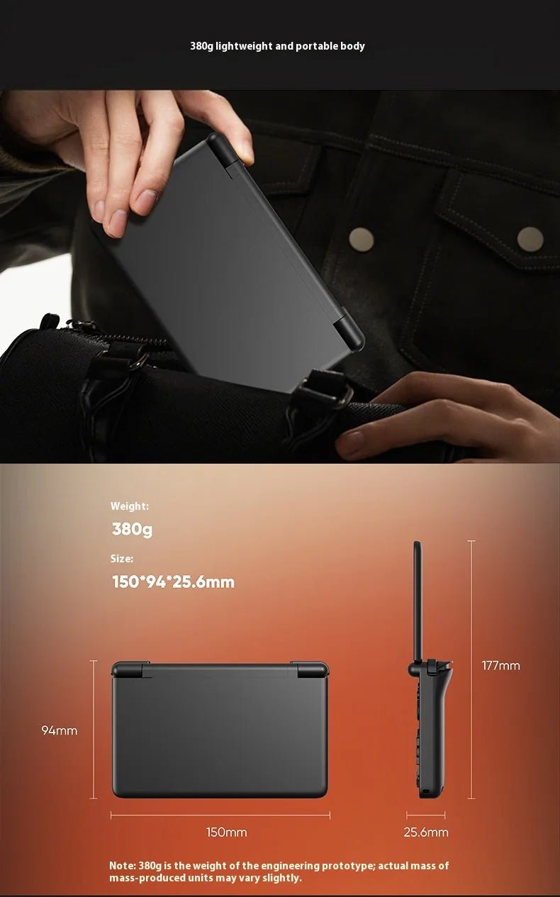 AYN Thor Dual Screen Flip Handheld Game Console 6" OLED 120 HZ 1080*1920 Screen SD 8Gen 2nd Version 16GB+1t Handheld Game Player