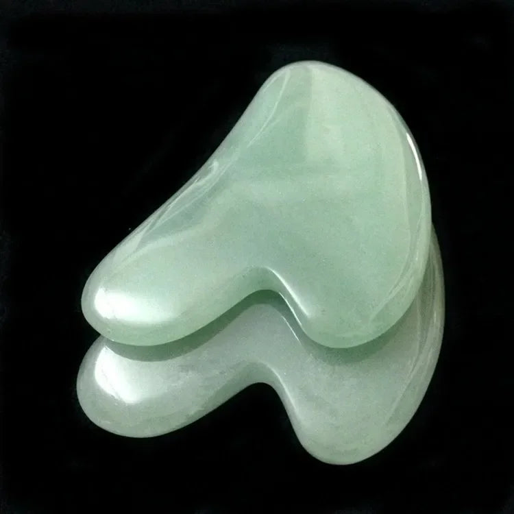Natural Gua Sha Scraper Board Massage Rose Quartz Guasha Stone For Face Neck Skin Lifting Wrinkle Remover Beauty Care