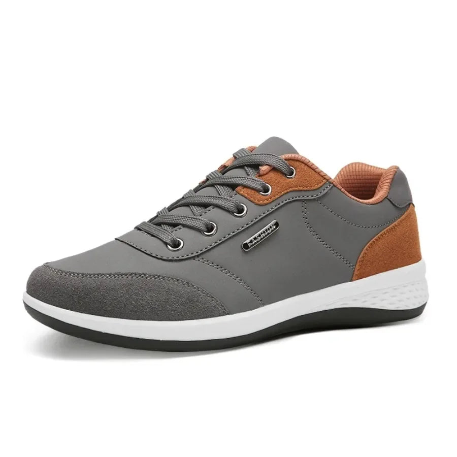 Men Shoes Sneakers PU Leather Trend Casual Shoes Breathable Leisure Male Sneakers Non-Slip Footwear Men Vulcanized  Zapatillas