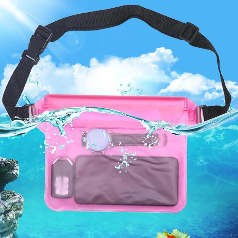 Waterproof Mobile Phone Storage Bag for Swimming, Rafting, and Diving - Keep Your Phone Safe and Dry