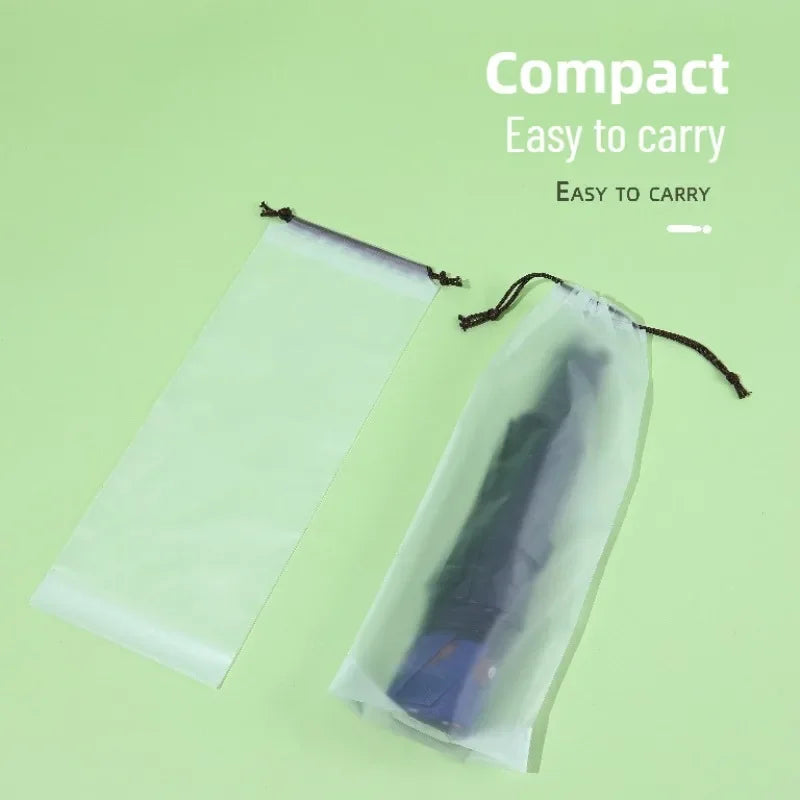 Waterproof Sandproof Umbrella Pouch with Drawstring Reusable Storage Bag for Home Travel umbrella cover umbrella spare