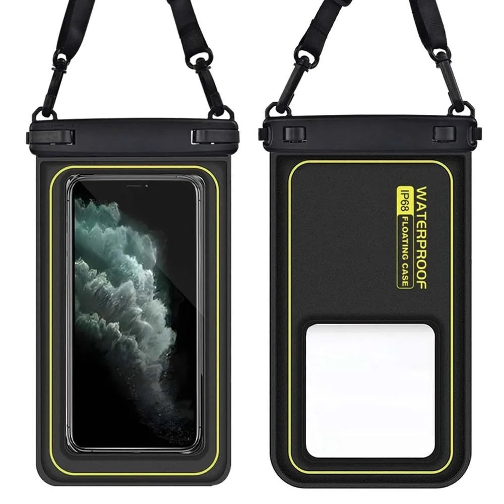 Touch Screen Waterproof Phone Bag Transparent PVC Mobile Phone Waterproof Bag Underwater Dry Universal