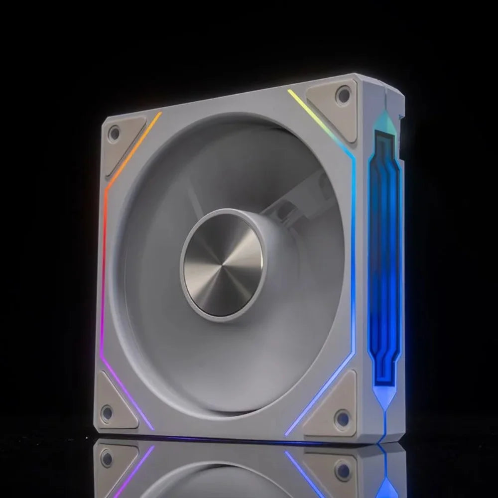 PRISM 4 PRS ARGB CPU Fan 4PIN PWM Silent Chassis Fan 120mm Infinite Mirror 5V 3PIN Motherboard Light Sync Case Cooler Fan
