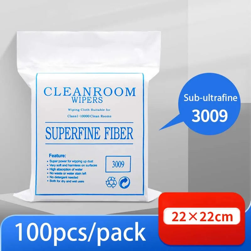 Laser Cleaning Tool Lens Cleaning Paper Dust Blower Ball Cotton Swab Cutting Head Dust-proof Tape Cleanroom Wipers Wiping Cloth