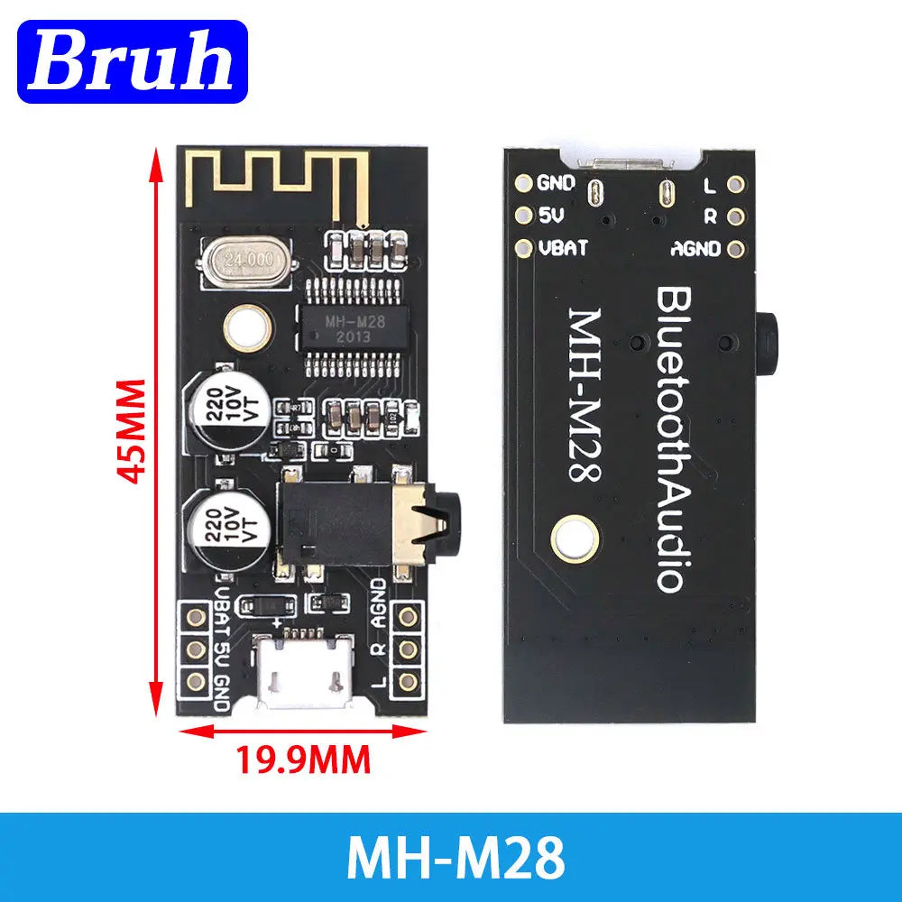 MH-MX8 M18 M28 M38 MP3 Decoder Board Bluetooth 4.2 5.0 Audio Modul Verlustfreie Stereo DIY Refit Lautsprecher Hohe Fidelity HIFI