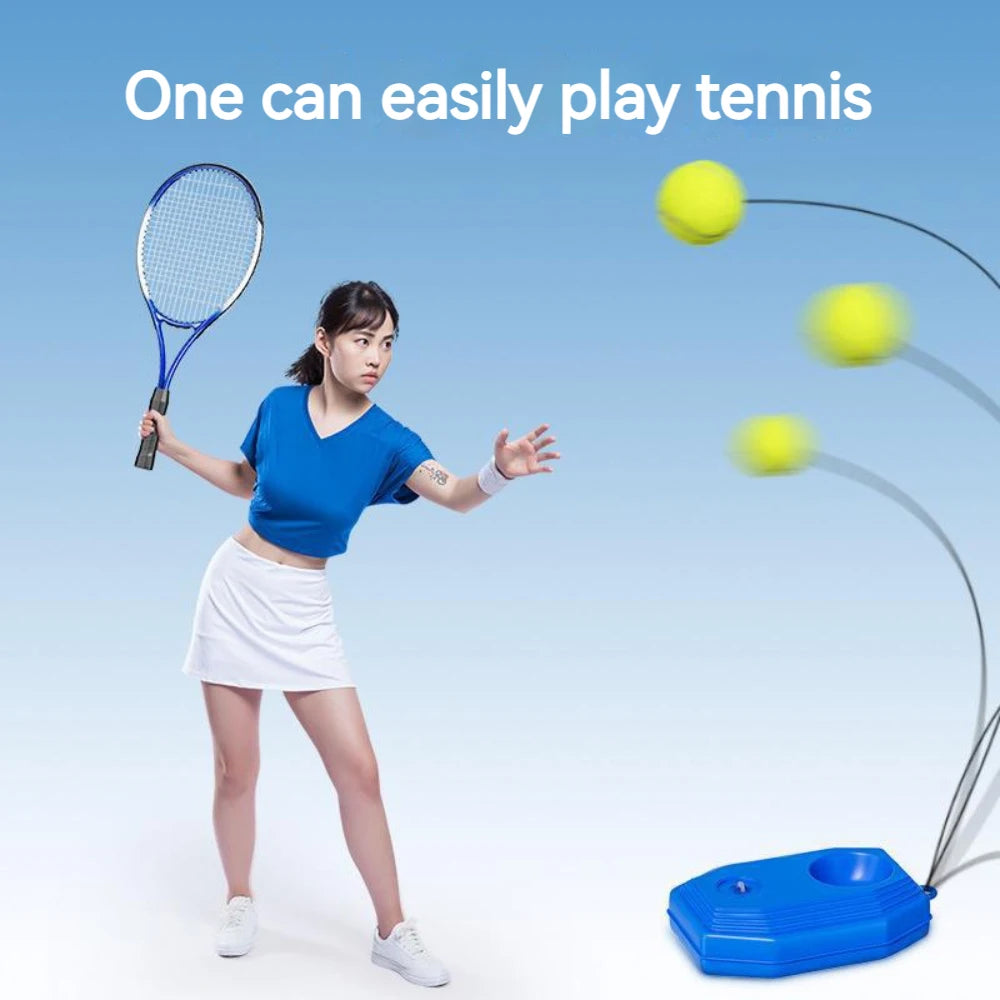 Beach Tennis Racket 2Pcs Kids Outdoor Sports Racquet Set Children's Beginners Serve Rebound Training Tennis Racket Set