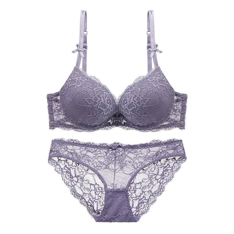 Women's Push-Up Bra & Panty Set — Elegant Daily Lingerie