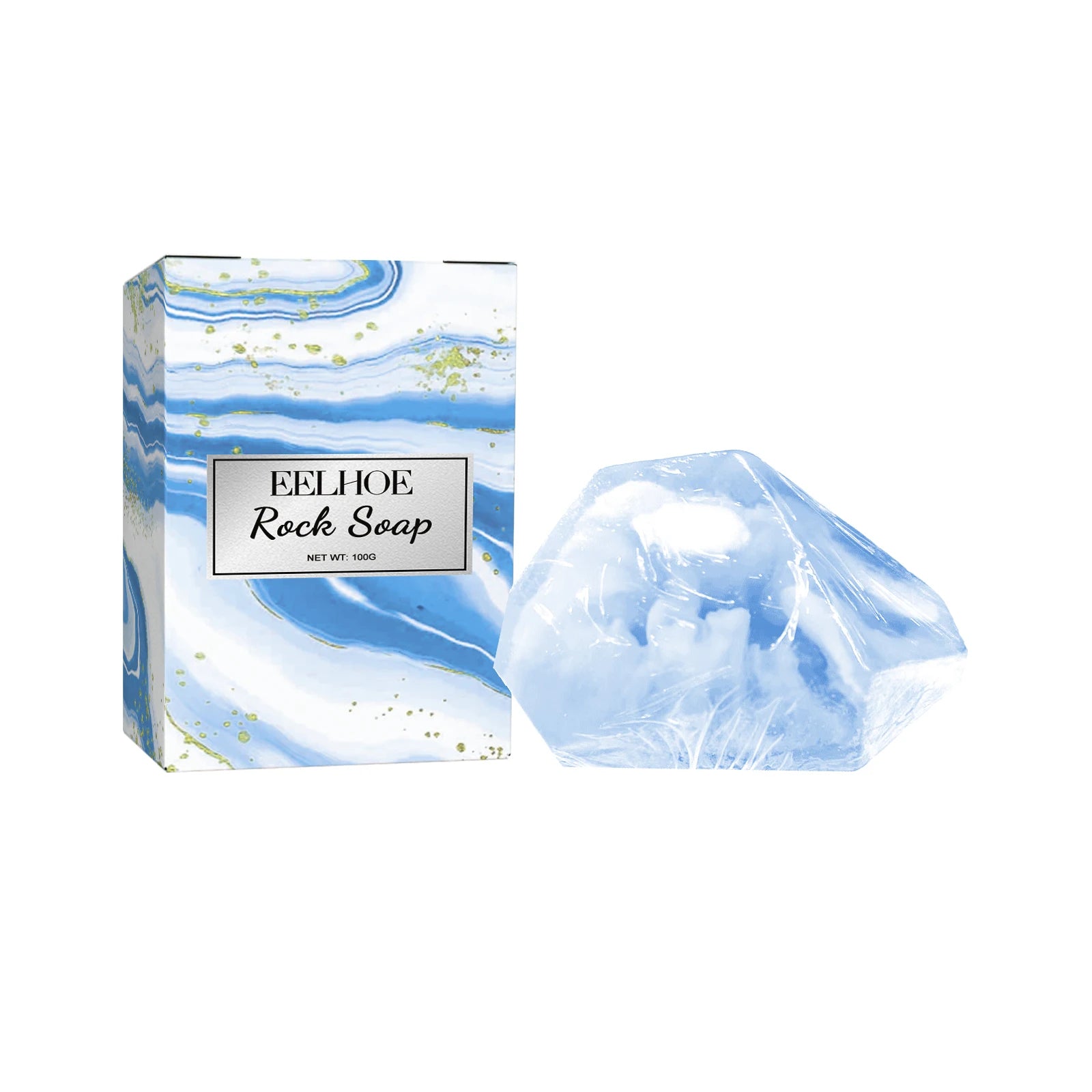 Bath Gem Soap Moisturizing Hydrating Smooths Skin Long-Lasting Fragrance Brightens Elbows Joints Whitens Beautifies Body Skin