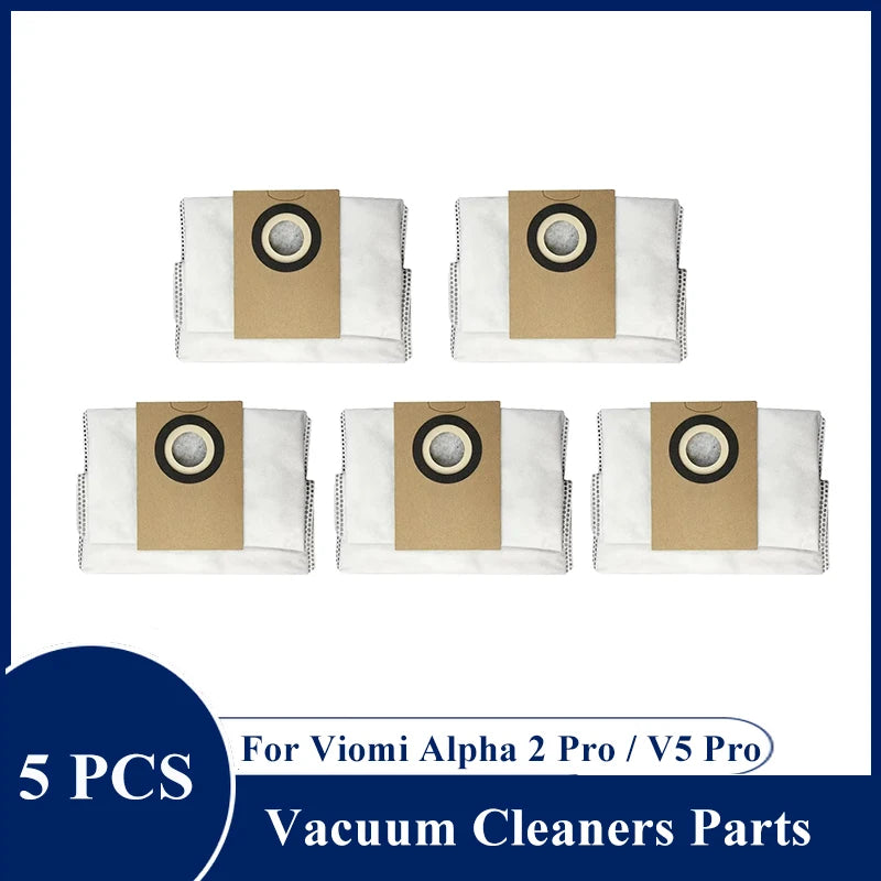 For Viomi Alpha 2 Pro / V5 Pro / V-RVCLM27B / V-RVCLM40B Vacuum Cleaner Parts Replacement Main Side Brush Filter Mop Accessory