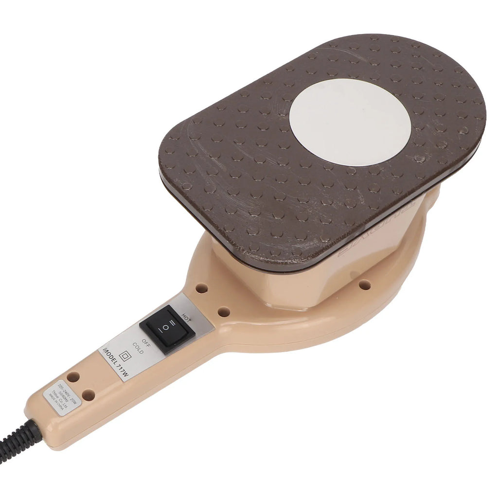 Handheld Back Massager Handheld Massage Machine Iron Shaped Hot Compress Relieve Fatigue Body Beating Massager