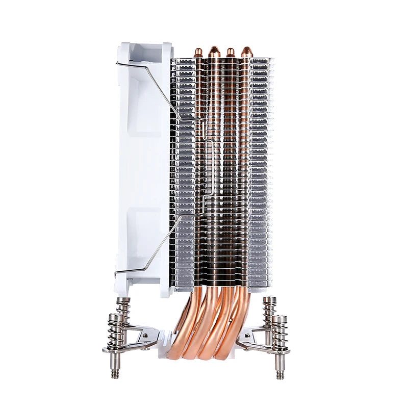 QiuzAim 4 Heat Pipe Efficient Radiator PC Air-Cooled x99 Processor CPU Cooler 120mm Fan install LGA2011 2066 115X 1200 1700 1851