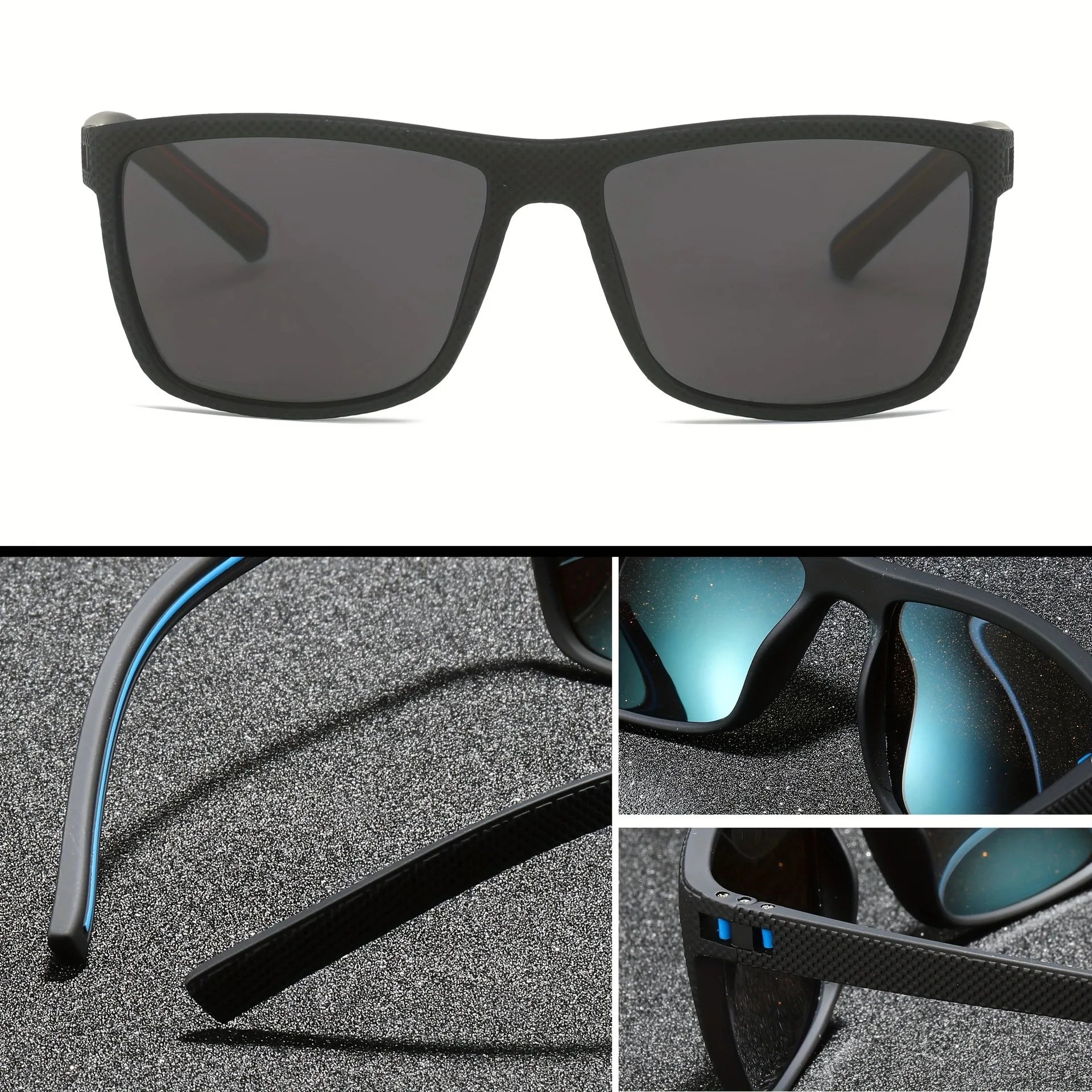 2025 New Retro Sports Sunglasses UV400 - Lightweight Wrap-Around Unisex w/ Full-Cover Lens for Cycling, Running & Hiking
