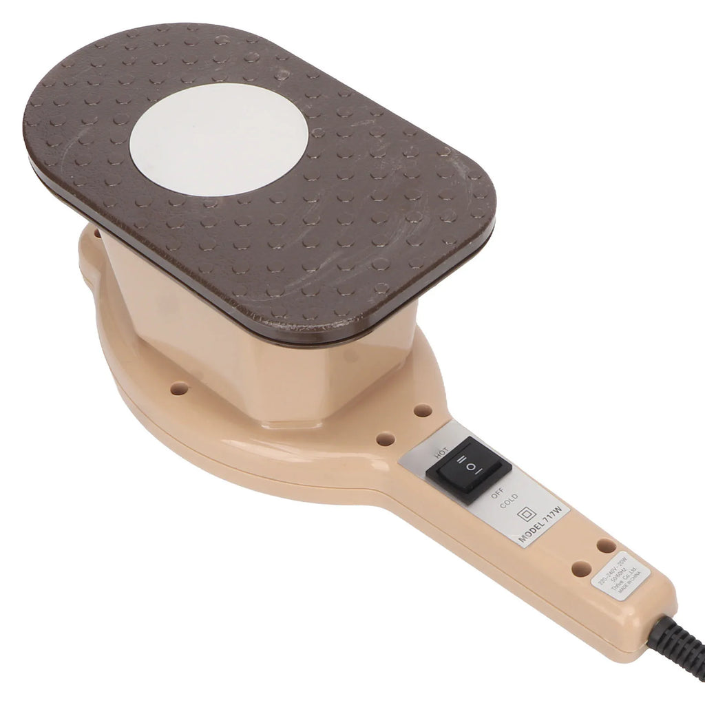 Handheld Back Massager Handheld Massage Machine Iron Shaped Hot Compress Relieve Fatigue Body Beating Massager
