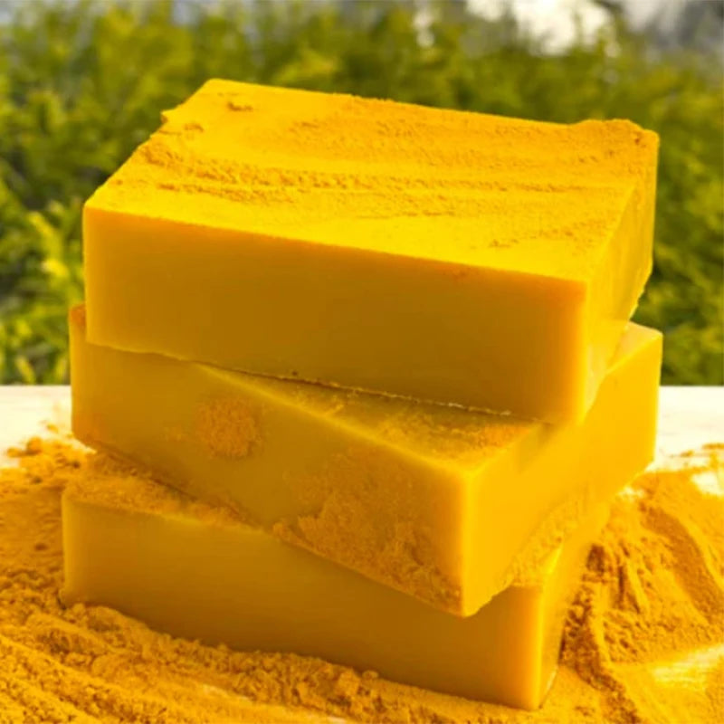 Turmeric Granular Soap Lemon Soap Kojic Acid Soap Ginger Bath Cleansing Soap Body Whitening Body Care Oil Removal Handmade Soap