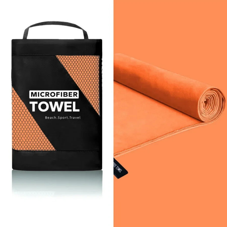 Microfiber Beach Towel Quick Dry Soft Absorbent Sand-Free Lightweight Travel Towel for Swimming Pool Spa Home