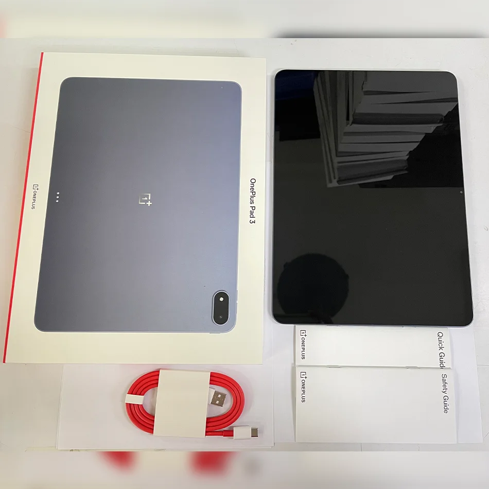 Global Version OnePlus Pad 3 Tablet 256GB 512GB ROM Qualcomm Snapdragon 8 Elite 13.2" 3.4K 144Hz Screen 13MP Camera 12140mAh