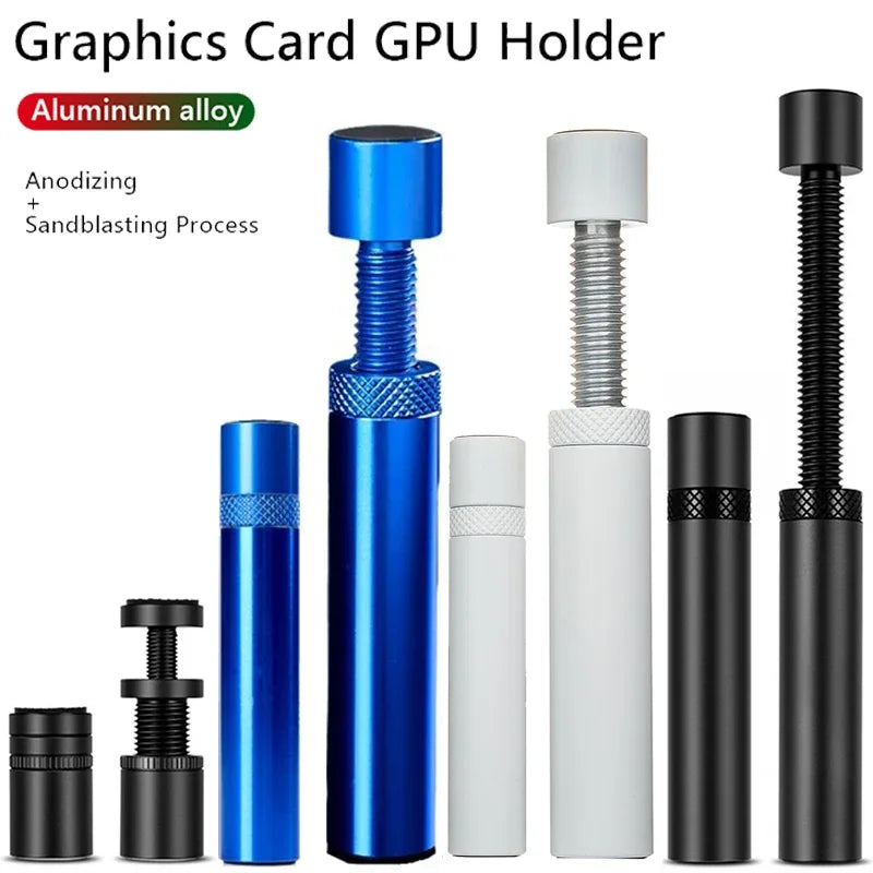 Graphics Card GPU Holder Vertical Telescopic Rotating Stand Bracket Video Card Sag Bracket Jack Desktop PC Case Accessories