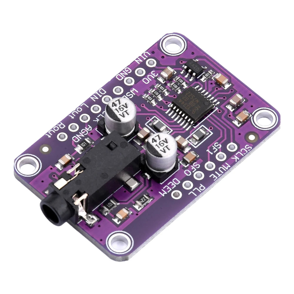 UDA1334A I2S Sound DAC Module 3.3-5V Audio Stereo Decoder Board For Arduino Package Shipping