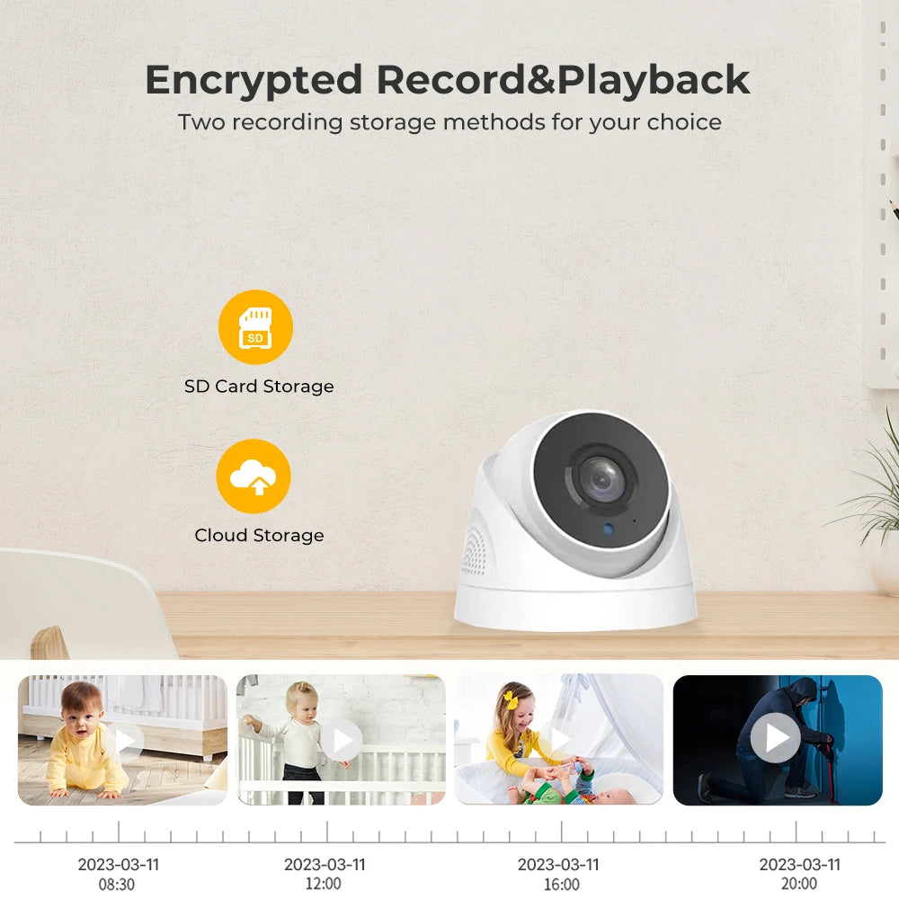 IP Camera Wifi Surveillance 1MP 720P Night Vision Array Security Indoor Dome P2P CCTV Video HD Cam APP Vi365 PIX-LINK HB45