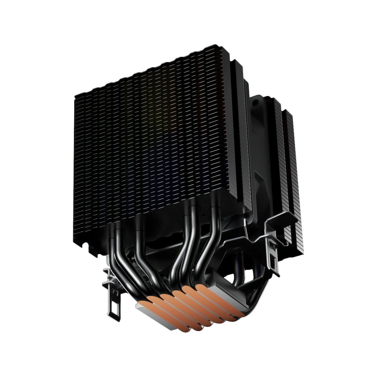 CPU Air Cooler 4PIN PWM 6 Heat Pipe PC Processor Radiator for LGA1700 1200 1150 1151 1155 1156 2011 X99 AMD AM4 AM5 Ventilador