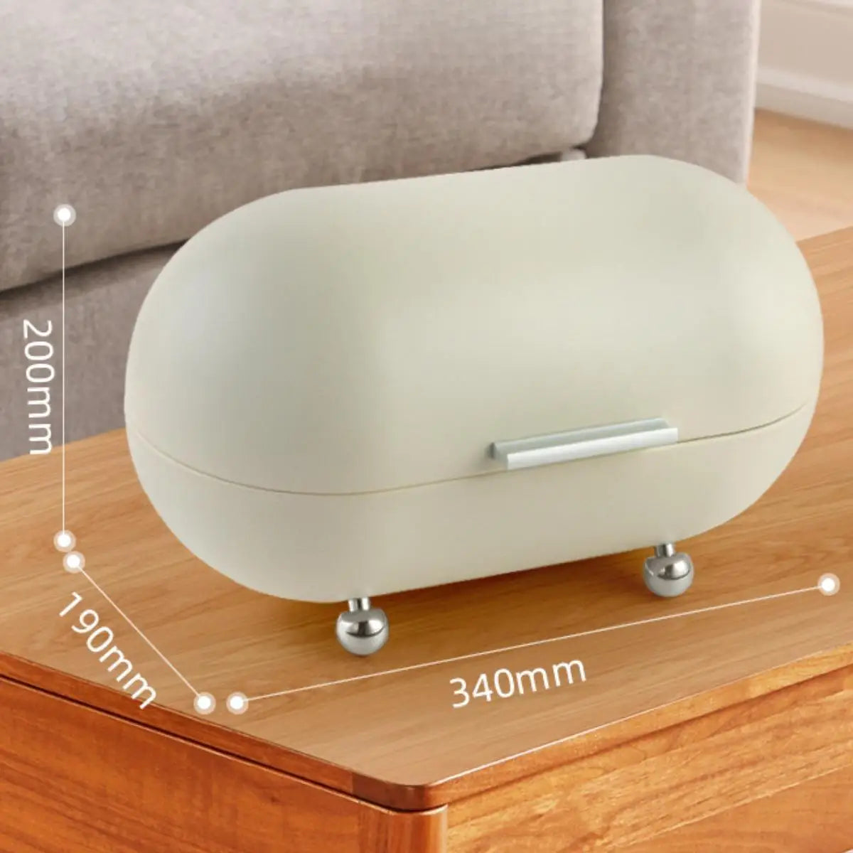 Bread Food Storage Box Kitchenware Storage Box Countertop Pastry Kitchen Storage for Farmhouse Kitchen Home Pantry Bread