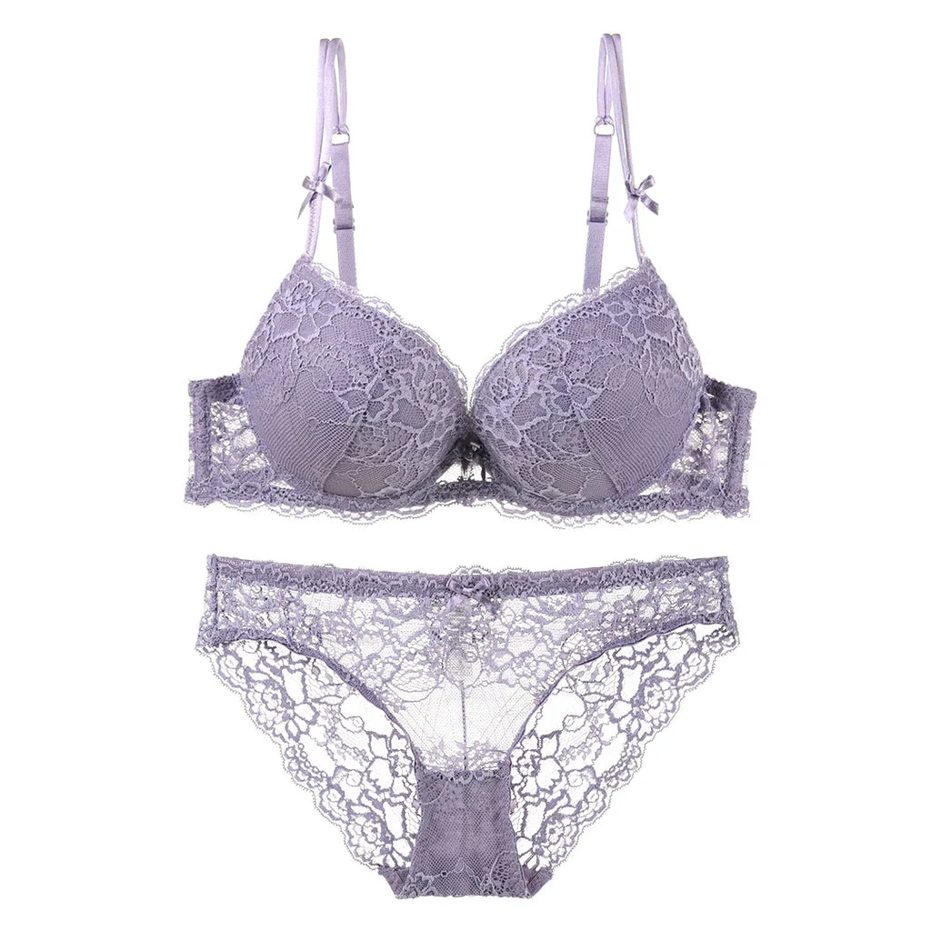 Women's Push-Up Bra & Panty Set — Elegant Daily Lingerie