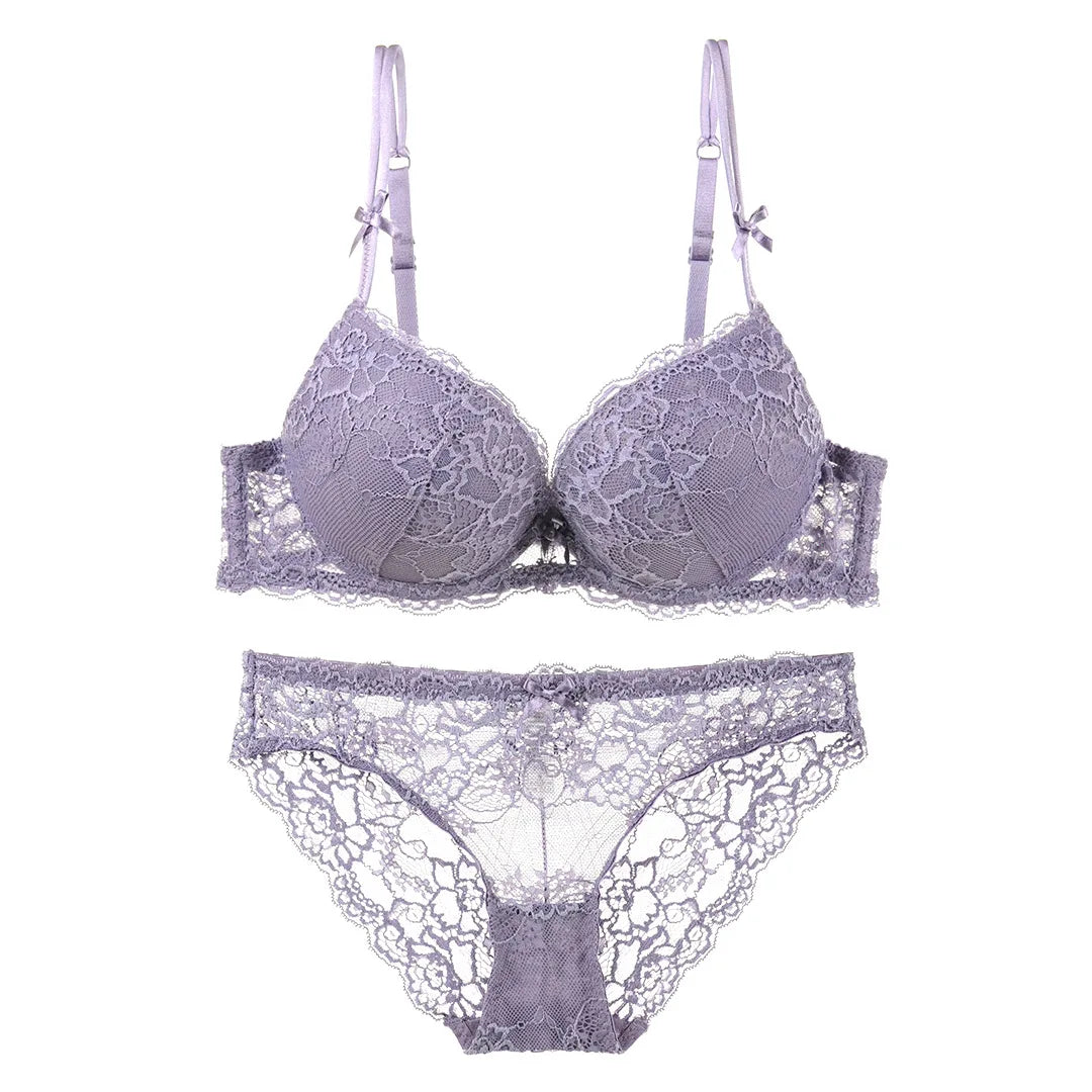 Women's Push-Up Bra & Panty Set — Elegant Daily Lingerie