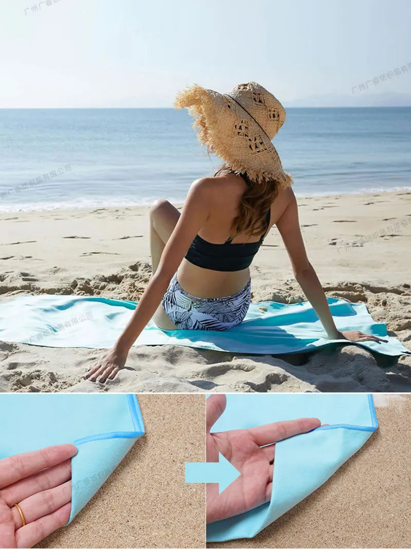 Quick-Drying Microfiber Absorb Sweat Sports Towel 40x80CM Swimming Gym Yoga Fitness Camping Running Beach Washcloth Towels