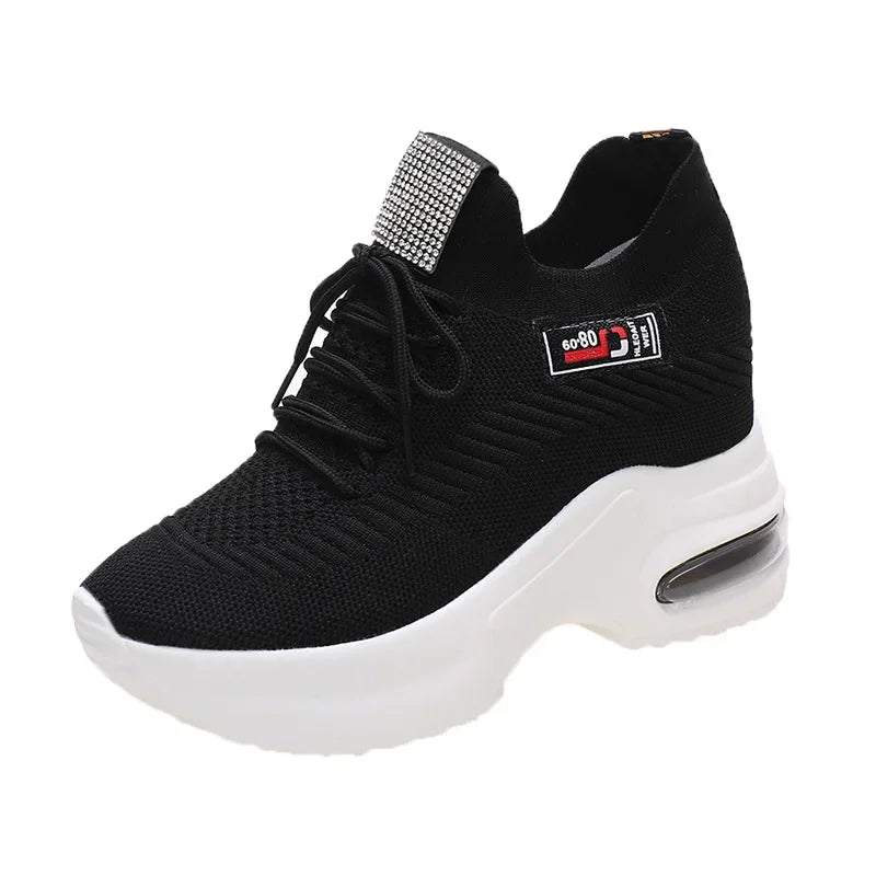 women chunky sneakers white shoes platform sneakers breathable running shoes women sports shoes Zapatillas Deportivas Mujer2023