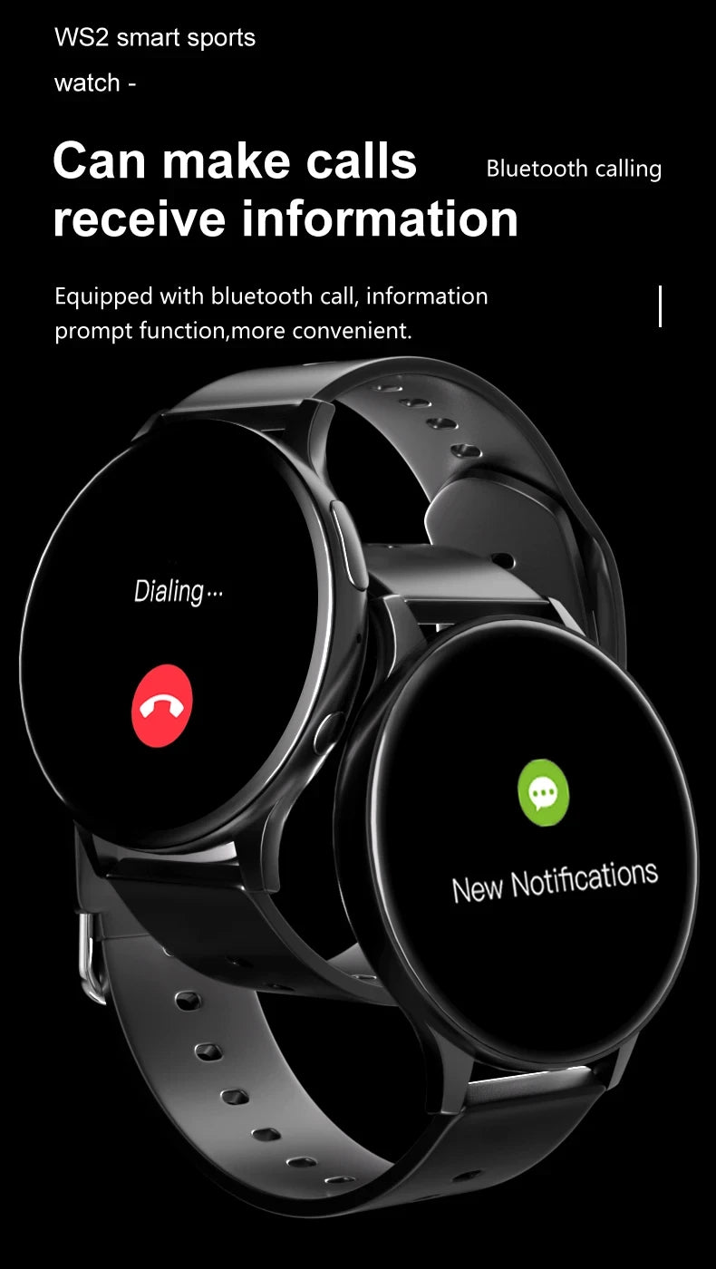 2025 Men Bluetooth Call SmartWatch Heart Rate Blood Pressure Monitor Smartwatch IP67 Waterproof Women Smartwatch For Android IOS