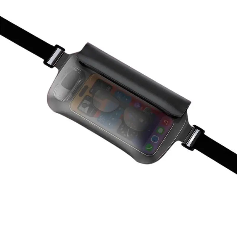 Waterproof Mobile Phone Pocket Bag Valuables Belt Bag Beach Swimming Snorkeling With Adjustable Touch Screen Drifting Snorkeling