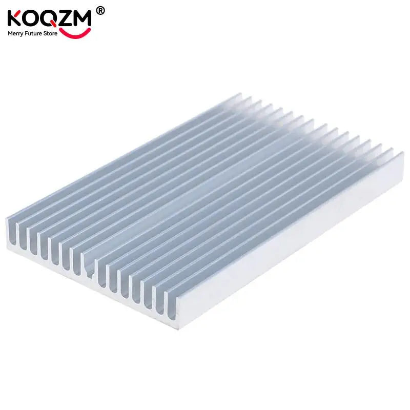 100*60*10mm DIY Cooler Aluminum Heatsink Grille Shape Radiator Heat Sink Chip for IC LED Power Transistor
