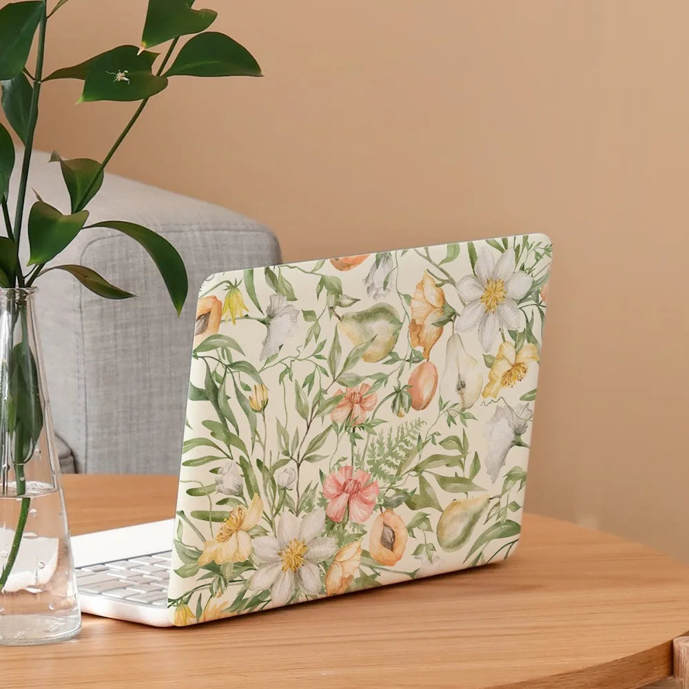 DIY 16inch Laptop Stickers Skins A+C Cover Decorative Notebook Computer Cover Skin PVC for Macbook/HP/Dell/Lenovo/Acer