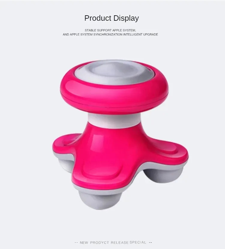 Electric Massager body USB Electric Handled Vibrating Massage MultiMini Triangle Body Health care beauty Massager Small Massor