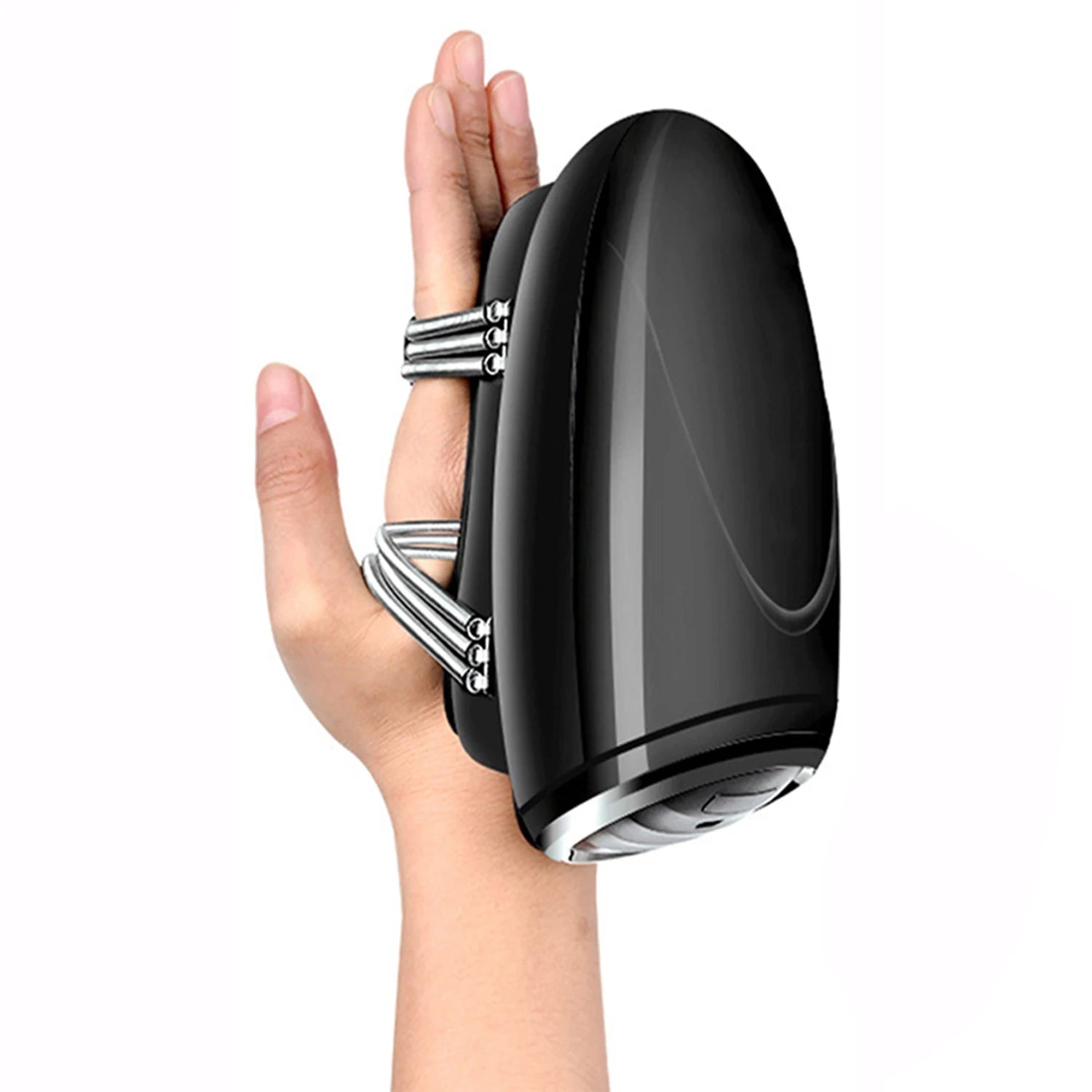 Barber Massager Professional Vibration Massager Barbershop Cordless Handheld Heat Massager USB Body Neck Back Head Face Massager