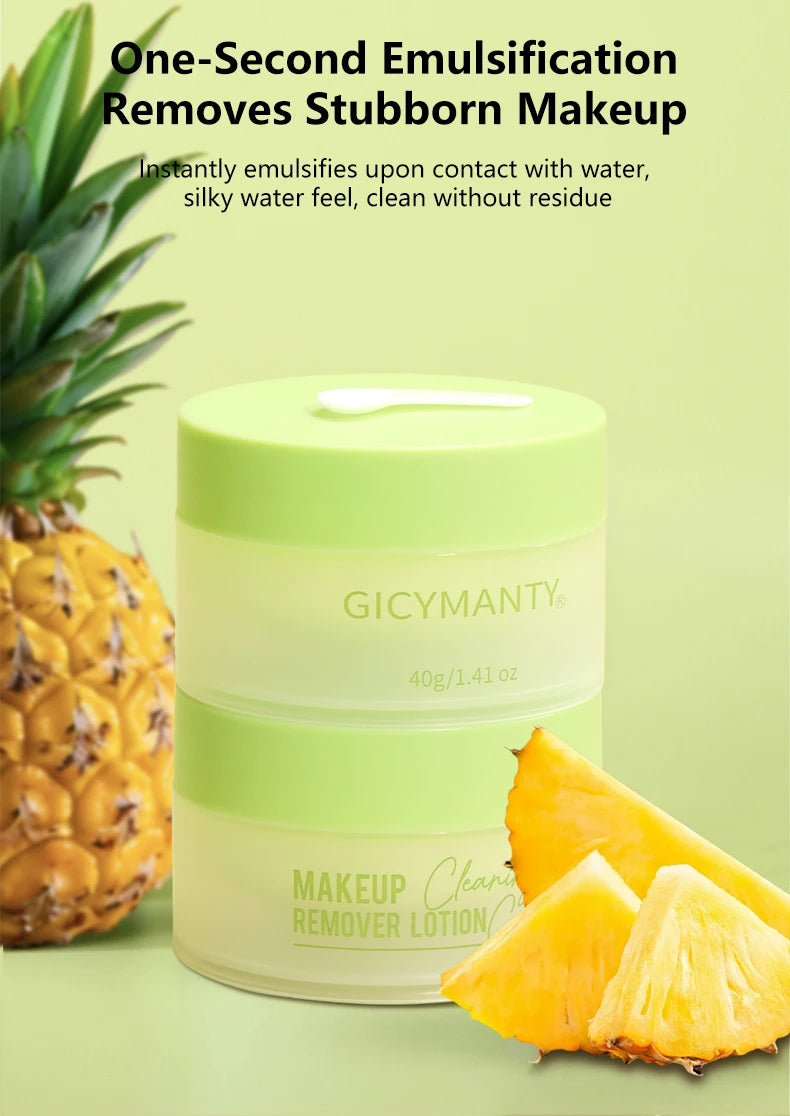 This Gentle Cleansing Balm Has A Refreshing Fruity Scent Emulsifies Instantly Is Non Greasy And Effectively Removes Makeup